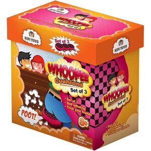 Self Inflated 7" Set of 3 Gift Box Fart Prank Gag Novelty Trick  Trick Joke Toy